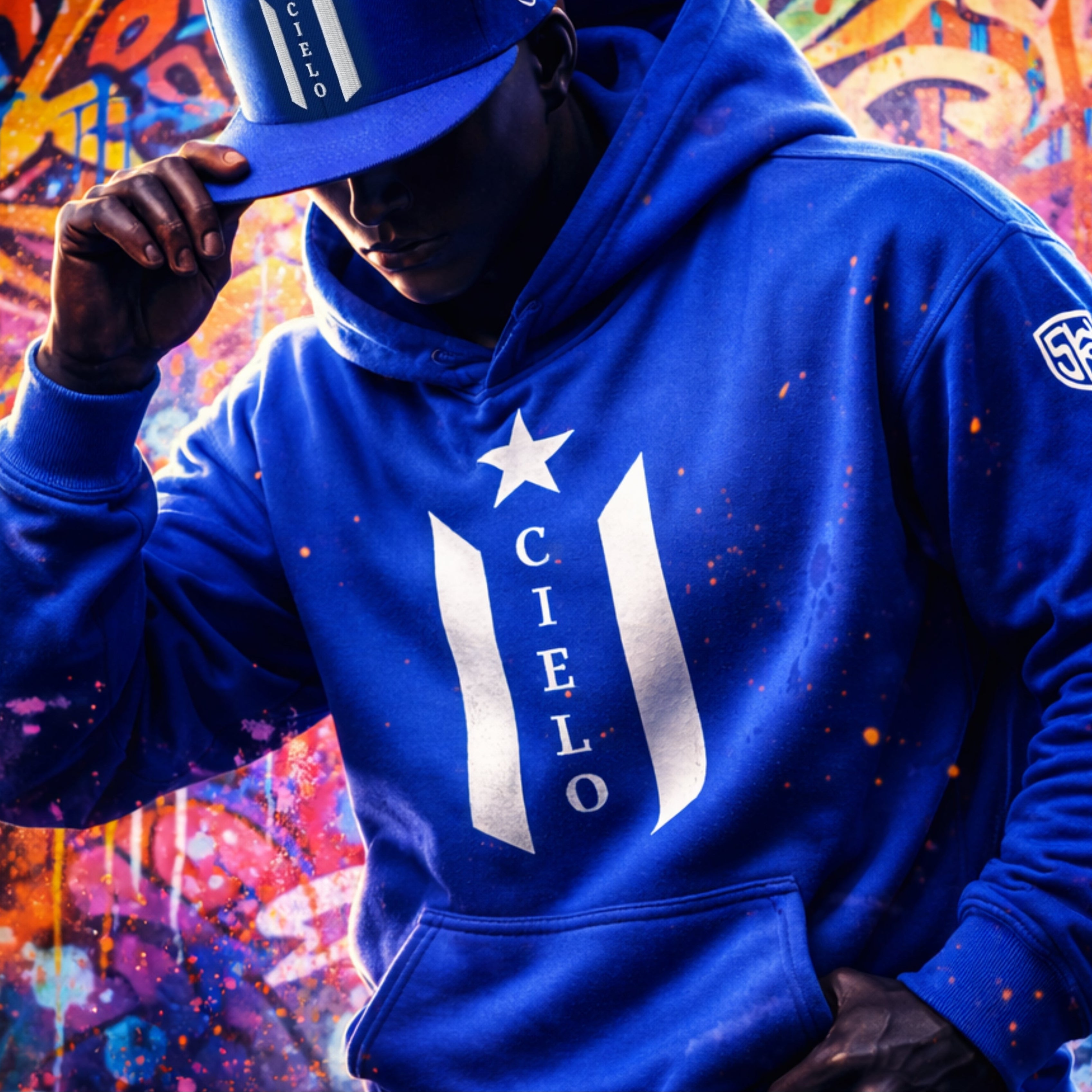Skrypt Wear™ CIELO Premium Hoodie — Isla Unida Collection