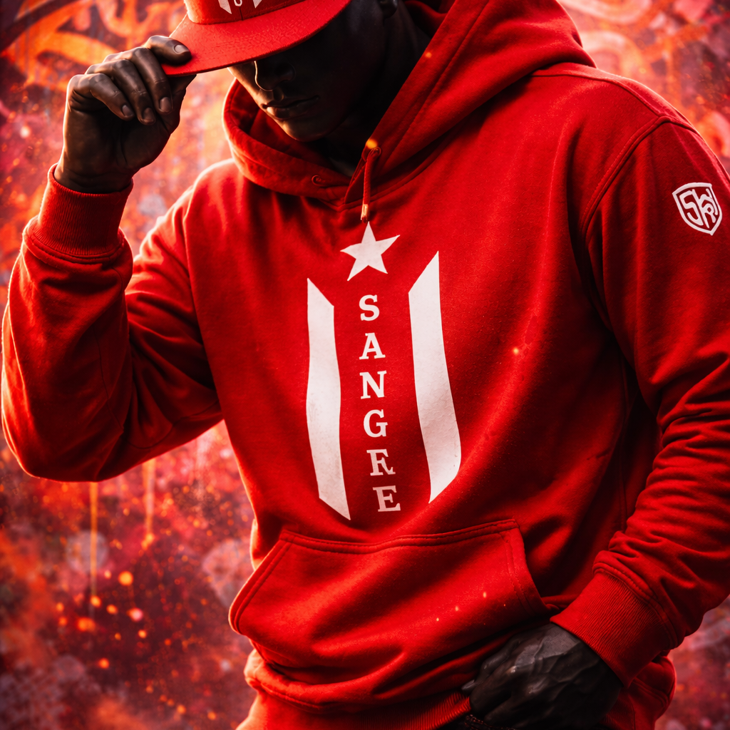 Skrypt Wear™ SANGRE Premium Hoodie — Isla Unida Collection
